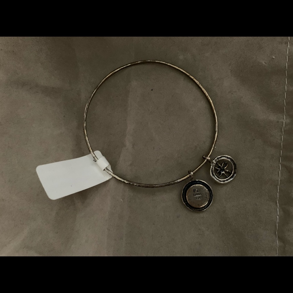 🆕 Sterling Silver Bracelet with Charms - Picture 2 of 2